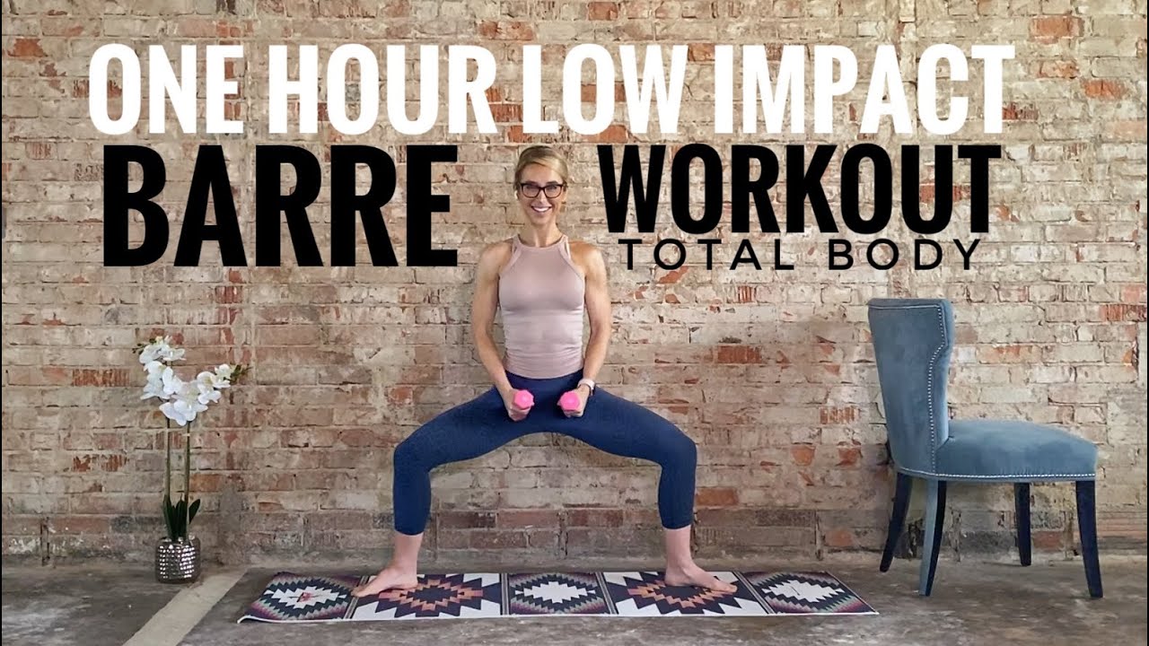 One Hour Barre Workout | Total Body | Low Impact | Strengthen & Tone | 75 Minutes