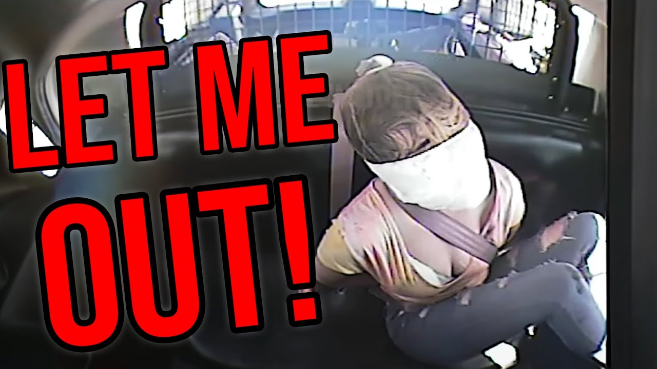 Woman Thinks She Can Beat Up Cops And Get Away With It