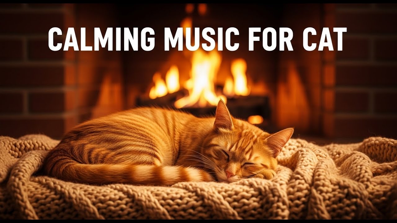 12 Hours of Calming Cat Music for Relaxation 😇 Soothing Sounds for Anxiety, Insomnia, & Sleep