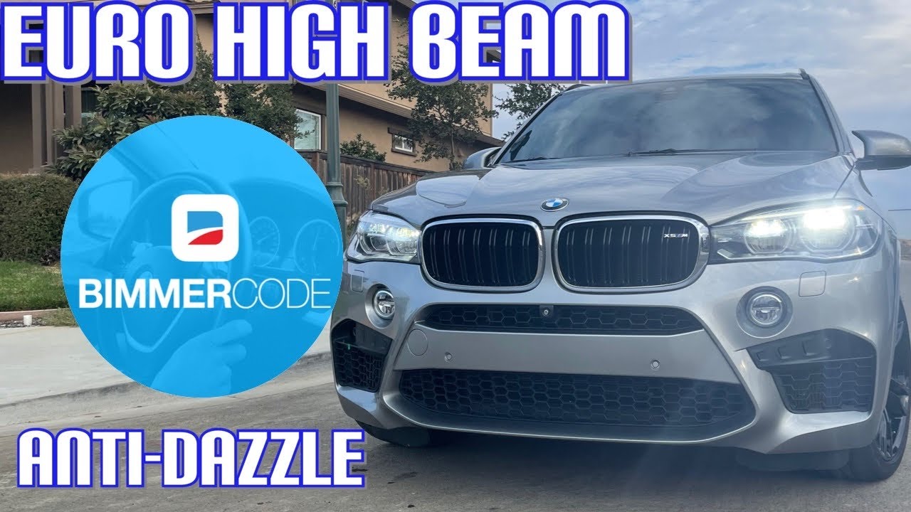 BMW X5/X6 LED BimmerCode Euro-Anti Dazzle High Beam!