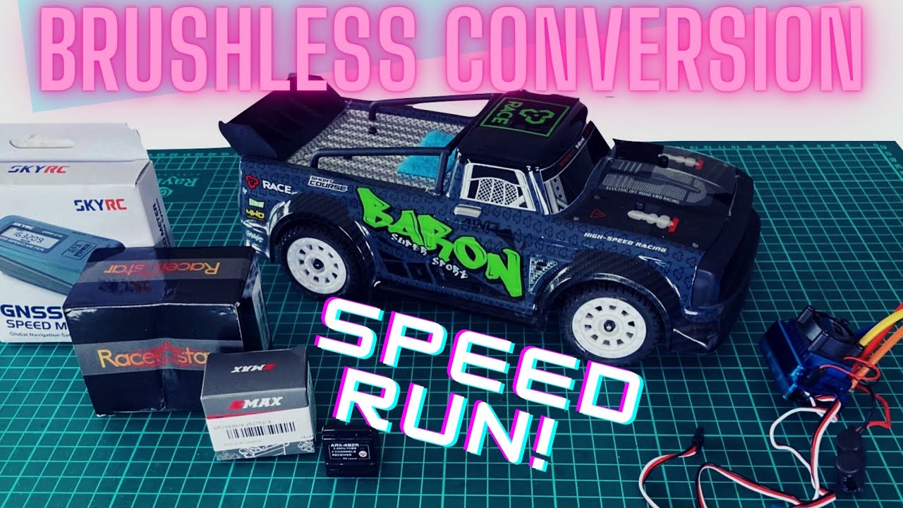 SG1603 Brushless Conversion & Speed Run 🏎💨