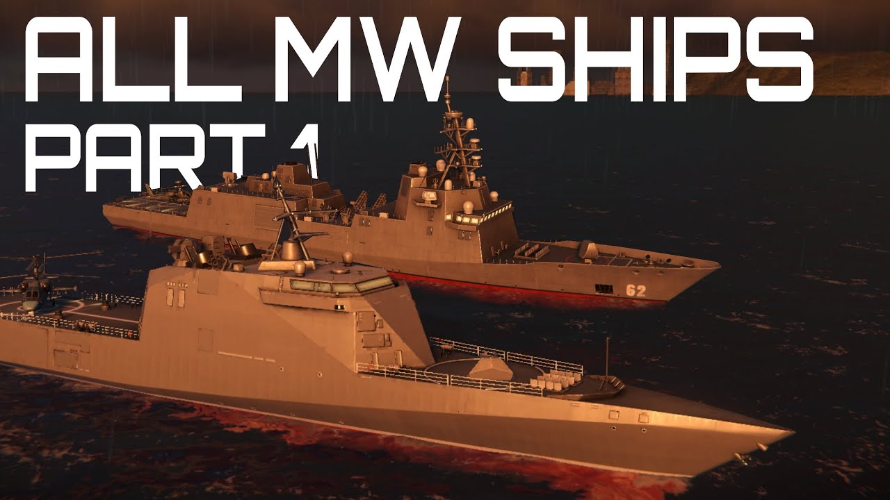РАЗБОР ВСЕХ КОРАБЛЕЙ MODERN WARSHIPS #1 #MWCreator #MWPartner