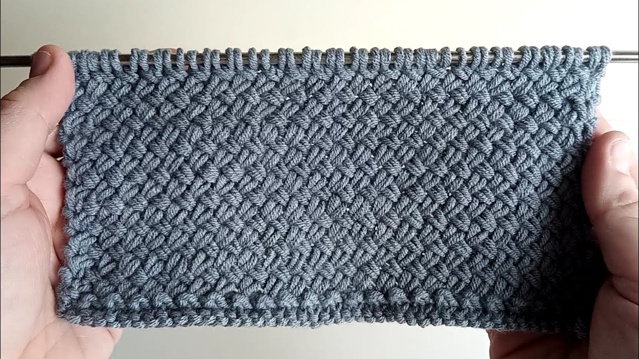 Imparare il punto a maglia intrecciato ai ferri tutte le particolarità e la lavorazione dettagliata