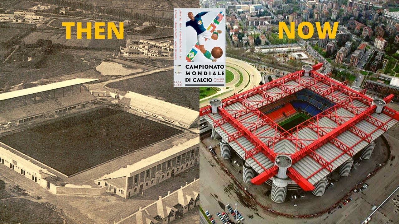 1934 FIFA World Cup Italy Stadiums | Then & Now