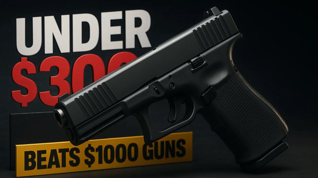 Top 10 Handguns Under $300 That Outshoot $1000 Pistols!
