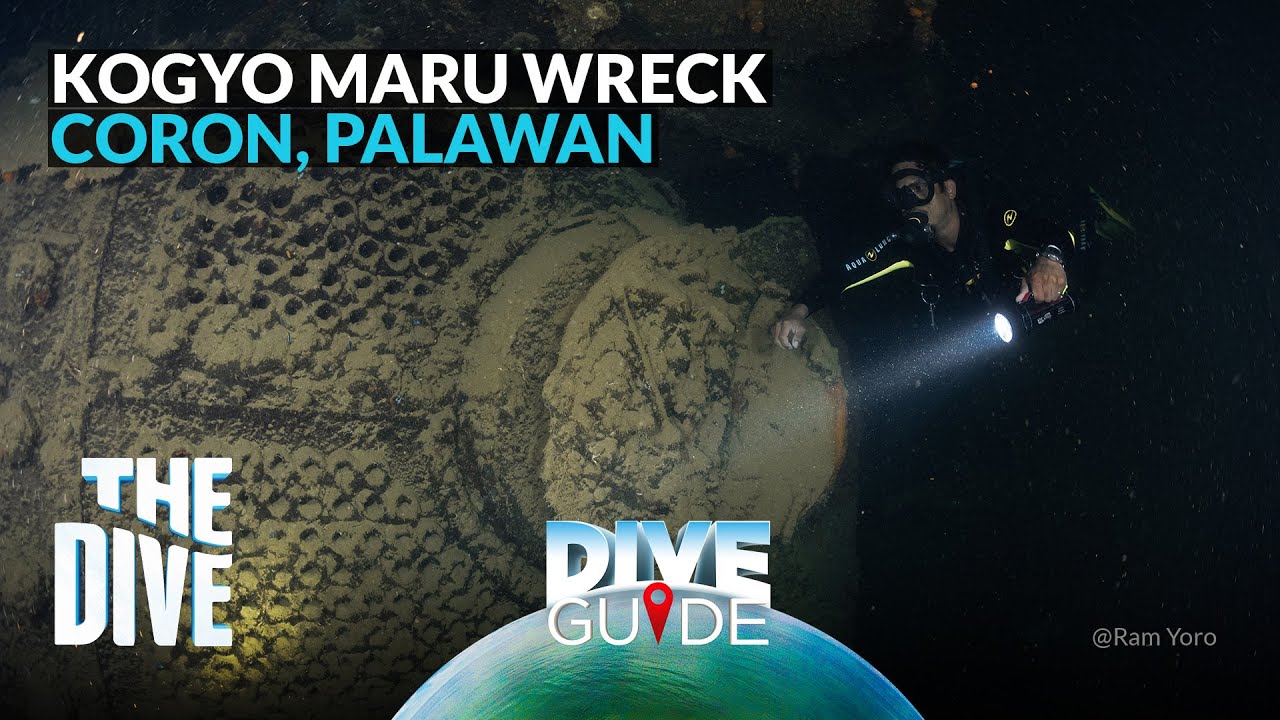 Kogyo Maru Wreck Penetration in Coron, Palawan | Dive Guide #TheDivePH