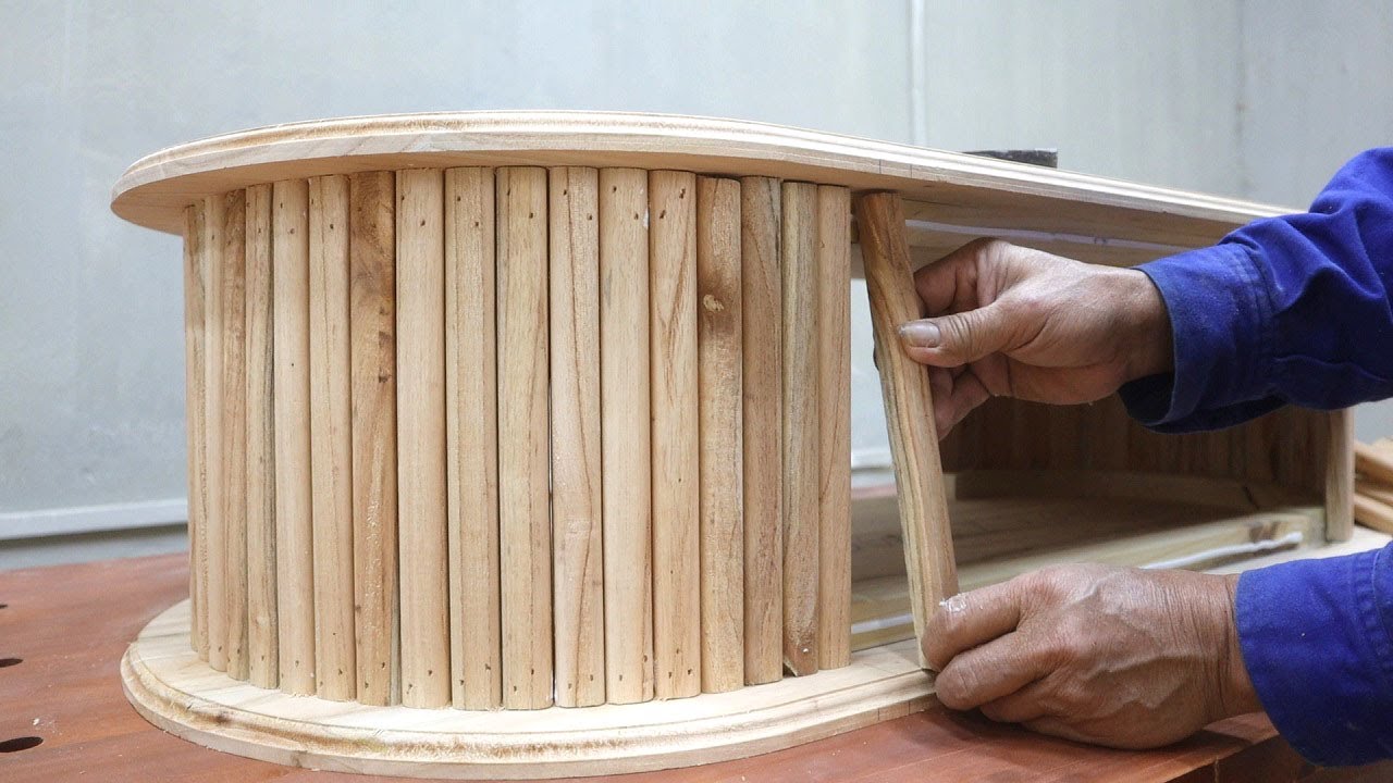 Amazing Beautiful Handicraft Wooden Furniture // Unique Coffee Table Design With Modern Design