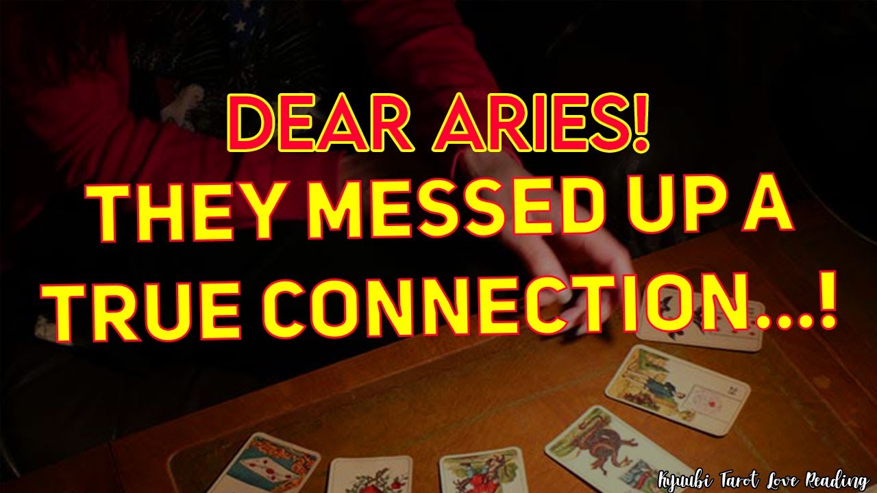 Aries Tarot Love Reading July 2021 | They Messed up a True Connection...!