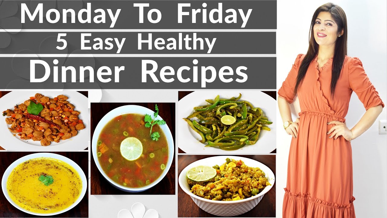 5 Fast Weight Loss Dinner Recipes In Hindi | 5 Easy Dinner| Lose 20 kg Weight Fast |Dr.Shikha Singh