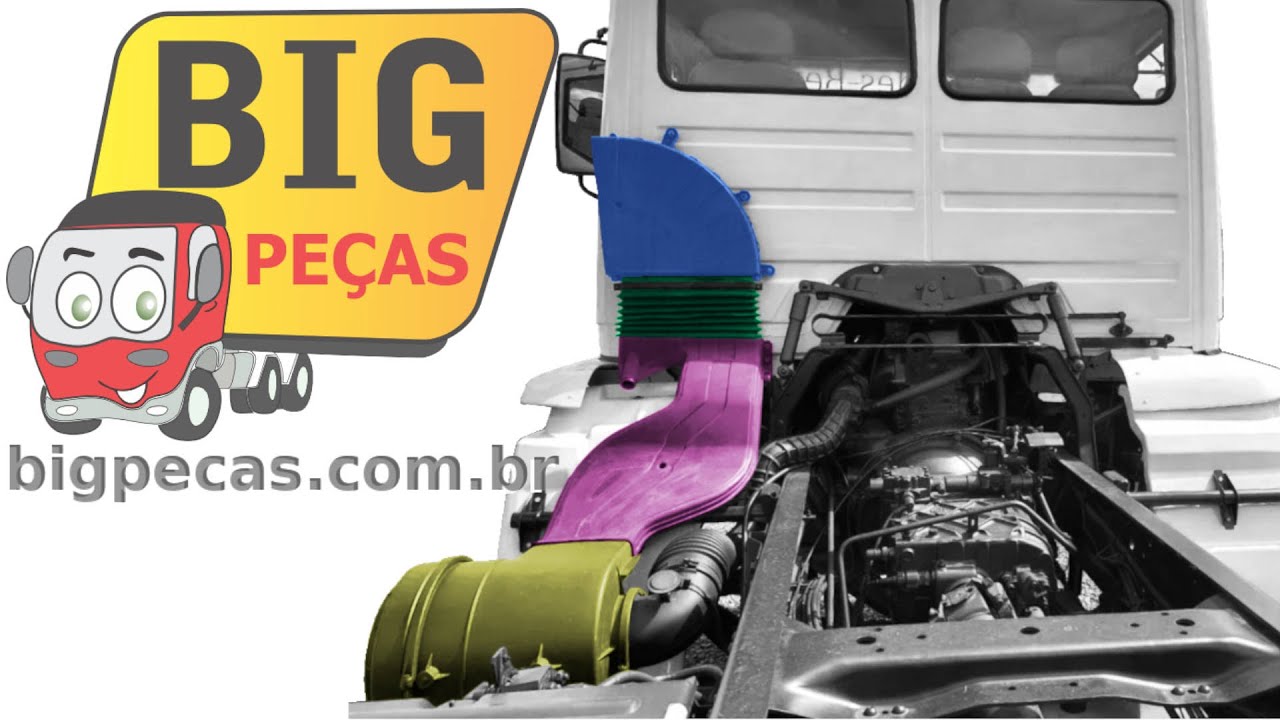 SISTEMA DE TOMADA DE AR MERCEDES-BENZ 1720