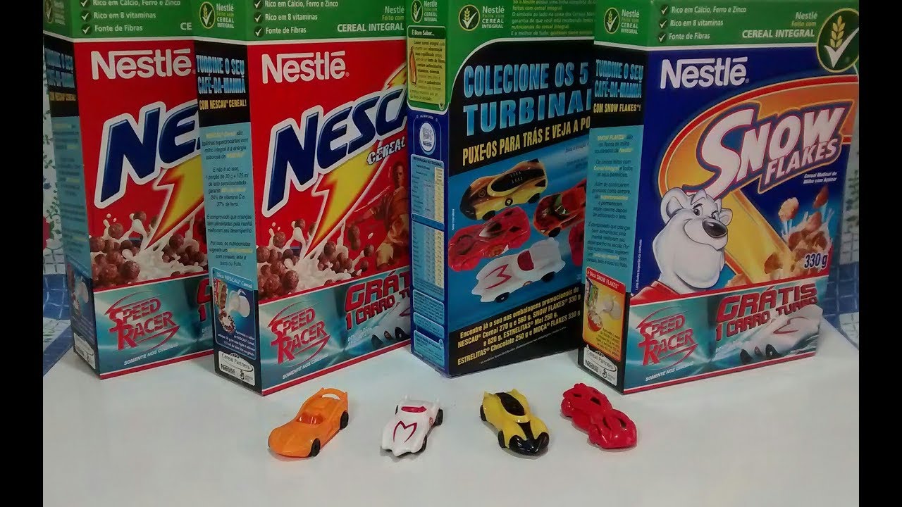 Speed Racer Snow Flakes Nestlé 2008
