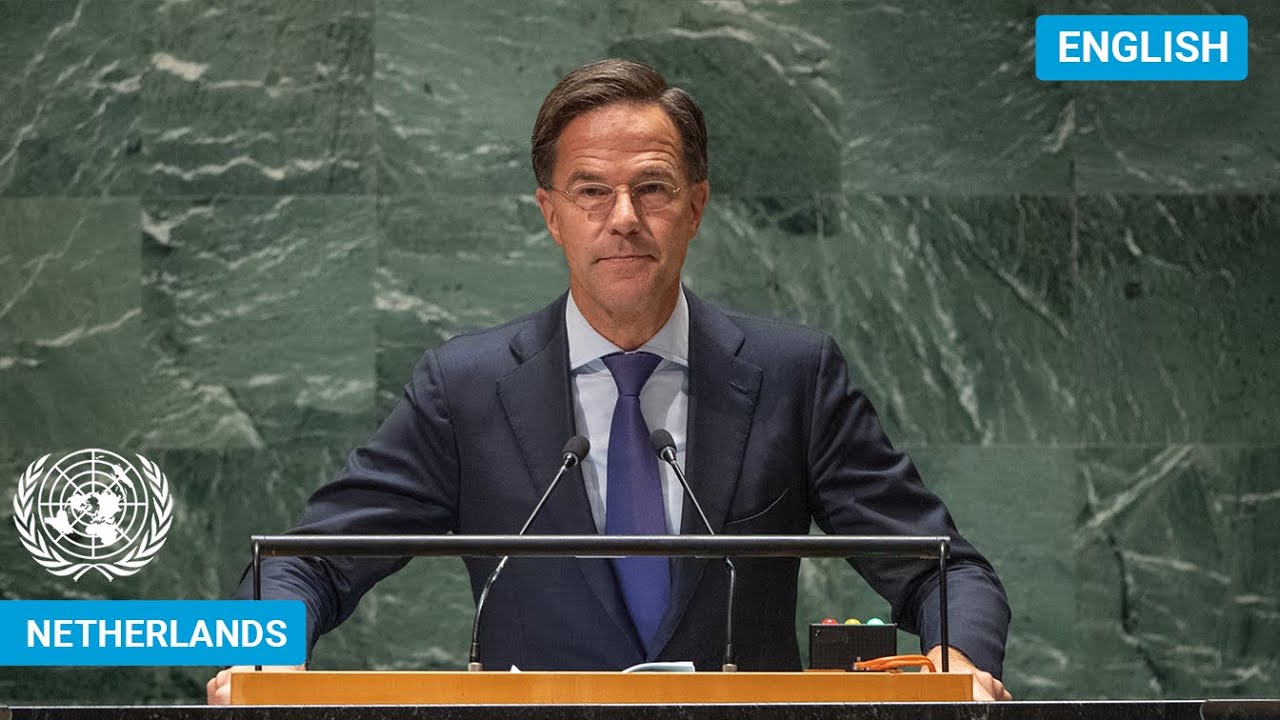 🇳🇱 Netherlands - Prime Minister Addresses United Nations General Debate, 78th Session | 
