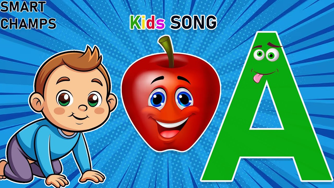 Learn ABC Phonics Sounds | Colorful Alphabet Song for Children
