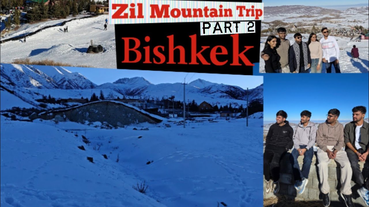 Zil Mountain In Bishkek #india #kyrgyzstan #bishkek #travel #vlog #trending #youtubeshorts #shorts 