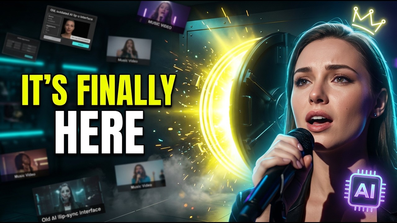 NEW 100% Free AI Lip Sync Music Video Generator is Here