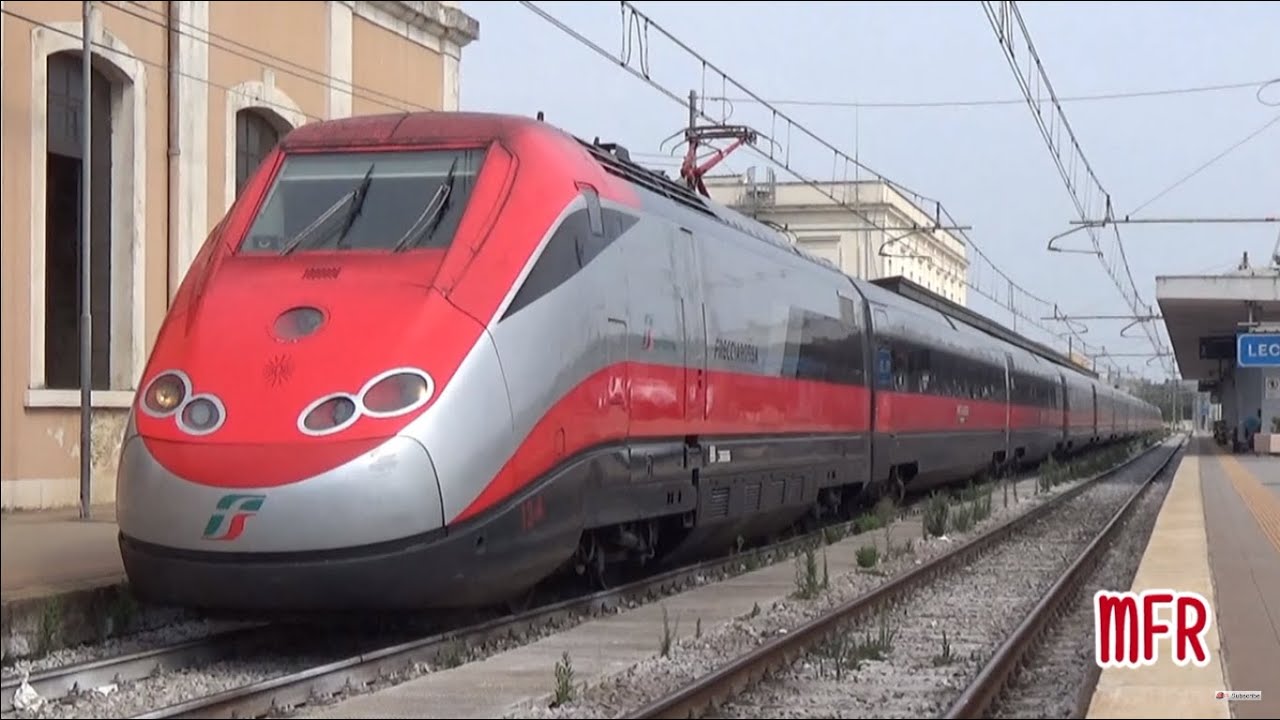 Il FRECCIAROSSA arriva a LECCE! ETR 500 12 effettua il FR 9597 / 9598 MILANO CENTRALE - LECCE e vv.