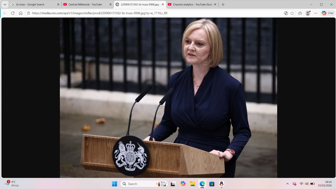 56th UK Prime Minister Liz Truss