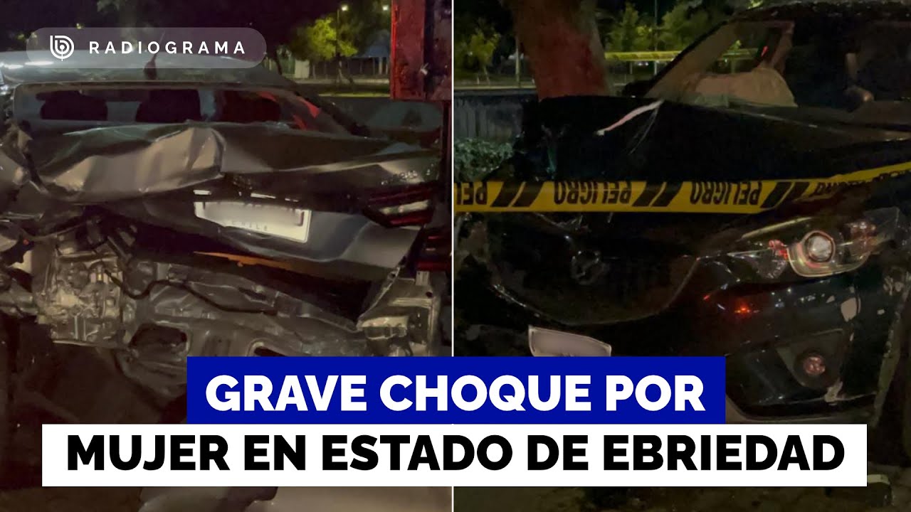 Mujer ebria y que portaba documentos vencidos provoca grave choque en Providencia