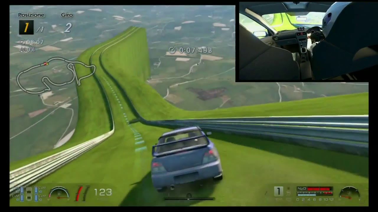 GT6 Track path editor:grass rally