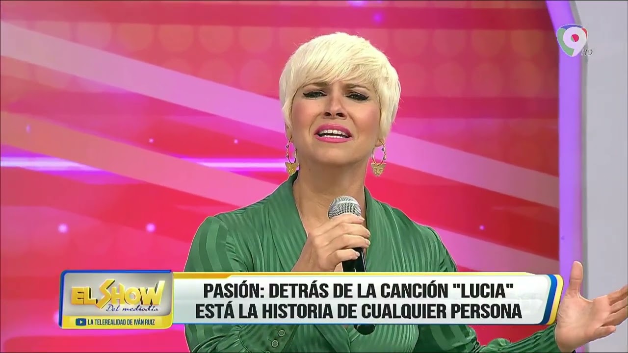 En exclusiva, Pasión Vega interpreta el Tema 