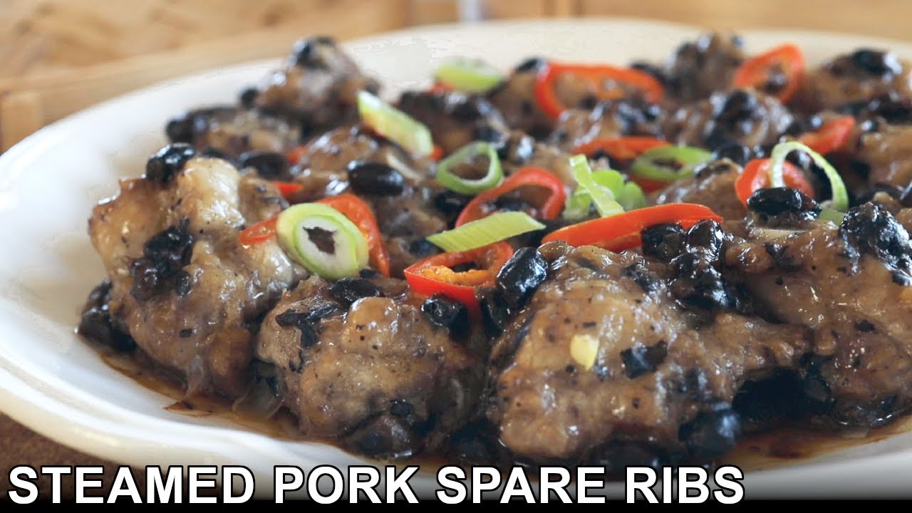 Easy Authentic Dim Sum Spare Ribs Recipe | With Salted Black Beans | 蒸排骨
