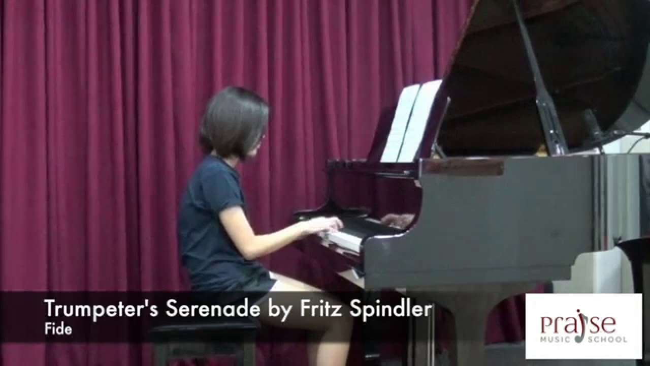 Fritz Spindler, Trumpeter's Serenade - Performed by Fide, Praise Music School (Singapore)