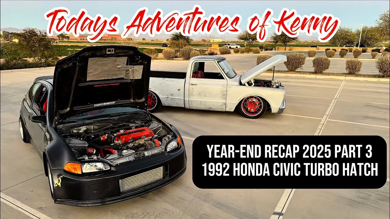 Итоги 2025 года для Honda Civic Turbo Hatch с двигателем B18 мощностью 600 л.с.