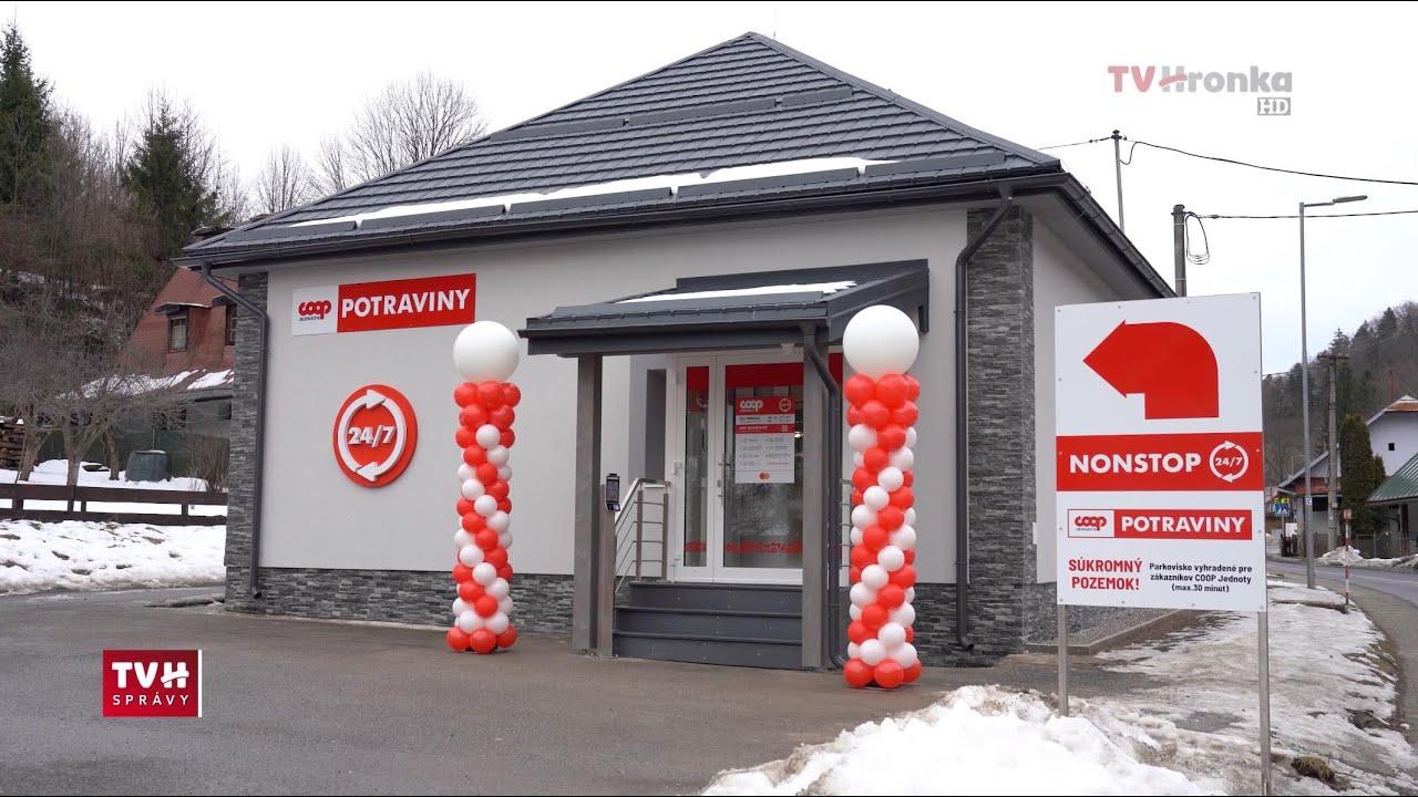 V Bystrej otvorili modernú predajňu Coop Jednota 24/7