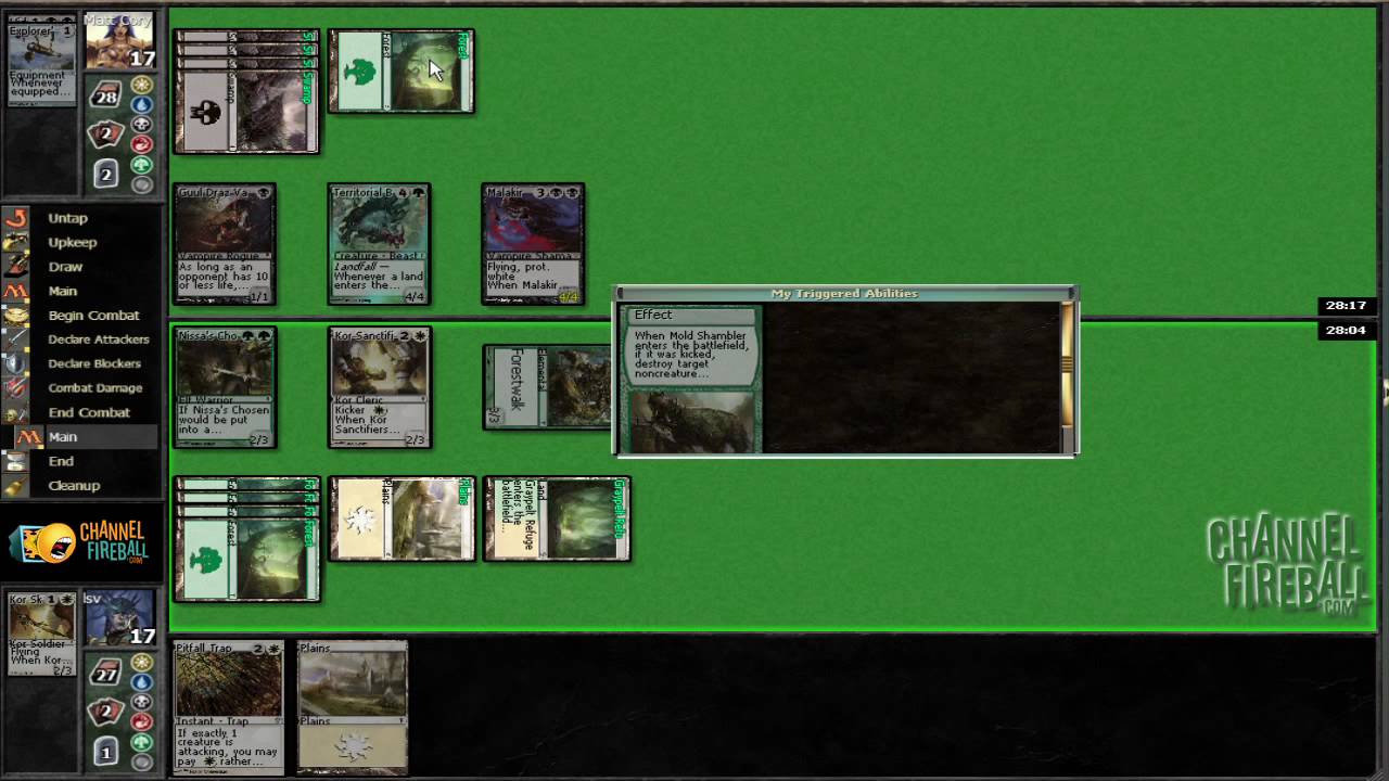 Channel LSV: Zendikar Draft #6 - Match 1, Game 1