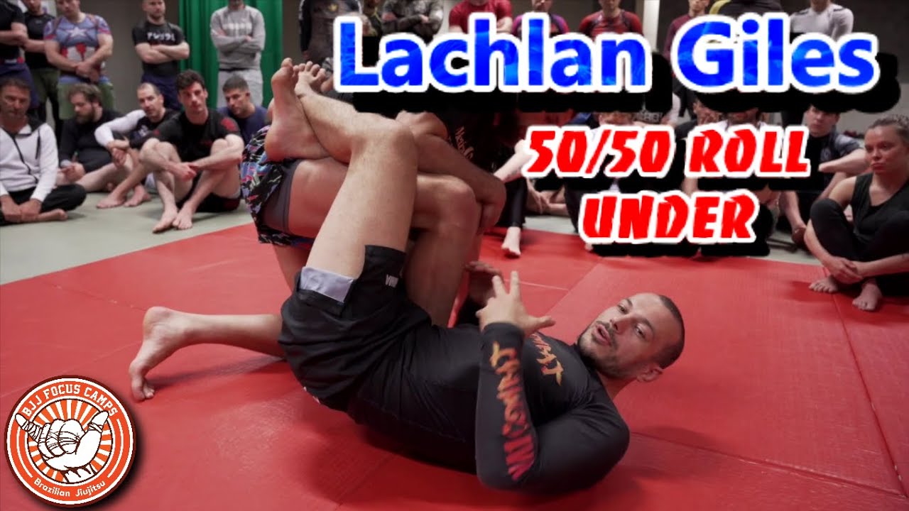 Lachlan Giles Roll under to backside 50/50.