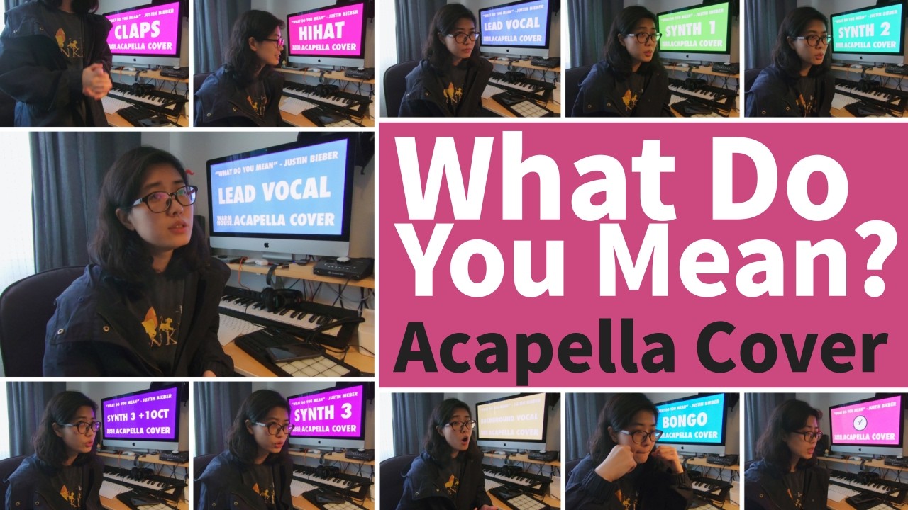 Justin Bieber - What Do You Mean? (Acapella Cover) - WARM HOUSE.