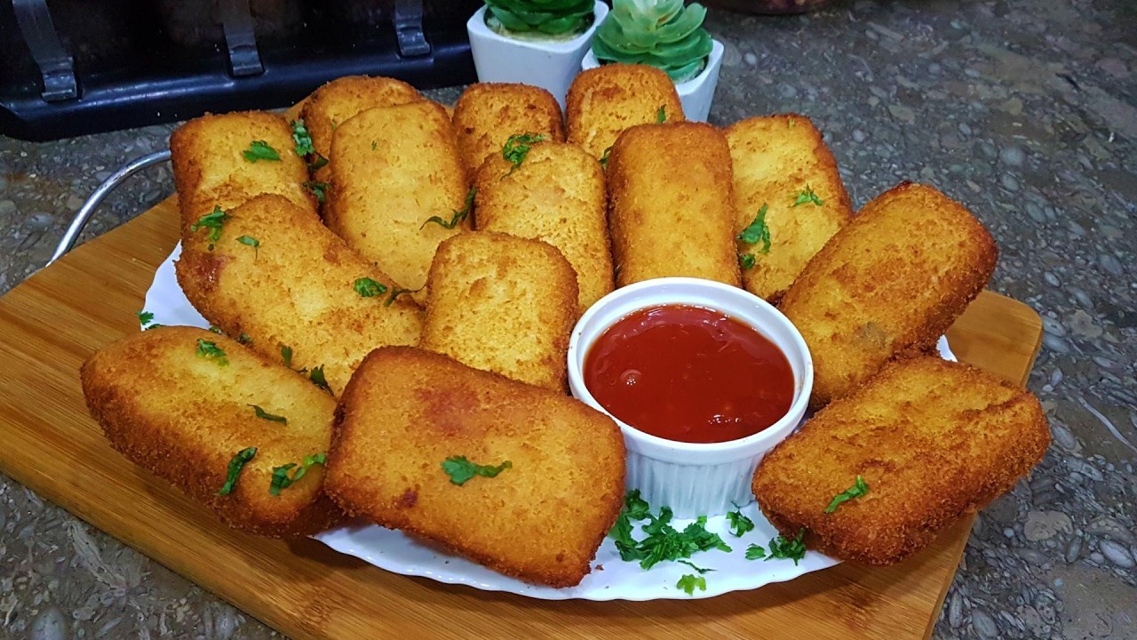 Chicken Bread Spring Rolls Recipe (Ramadan Series)