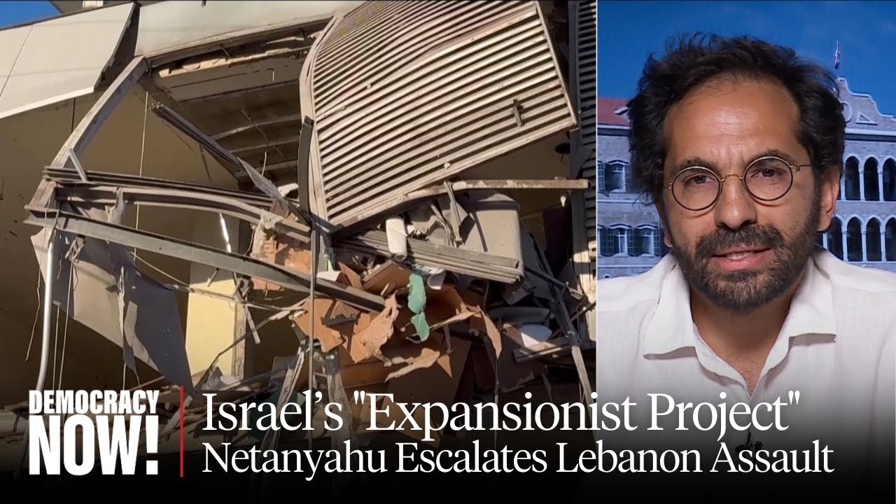 Report from Beirut: Israel Bombs Banks, Attacks UNIFIL in Expanding War of Aggression