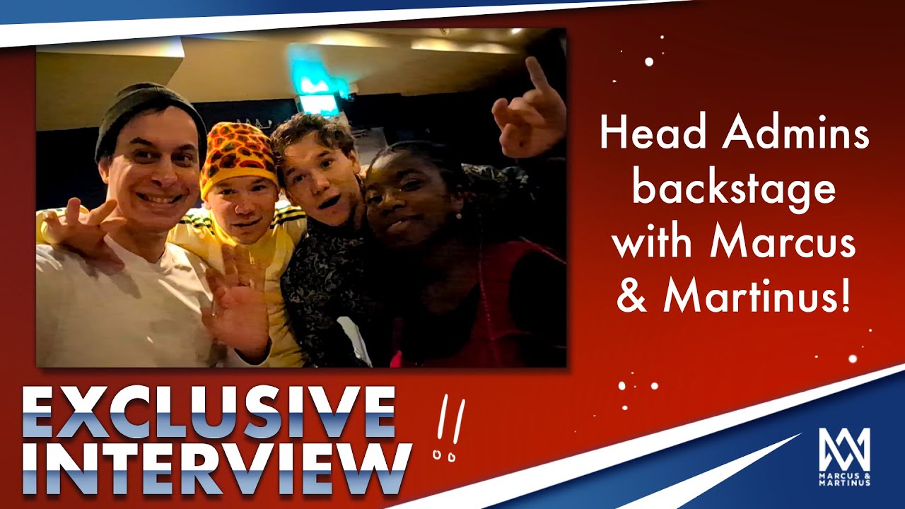 Backstage with Marcus & Martinus – An Exclusive Interview with Head Admins Dash & Eli!