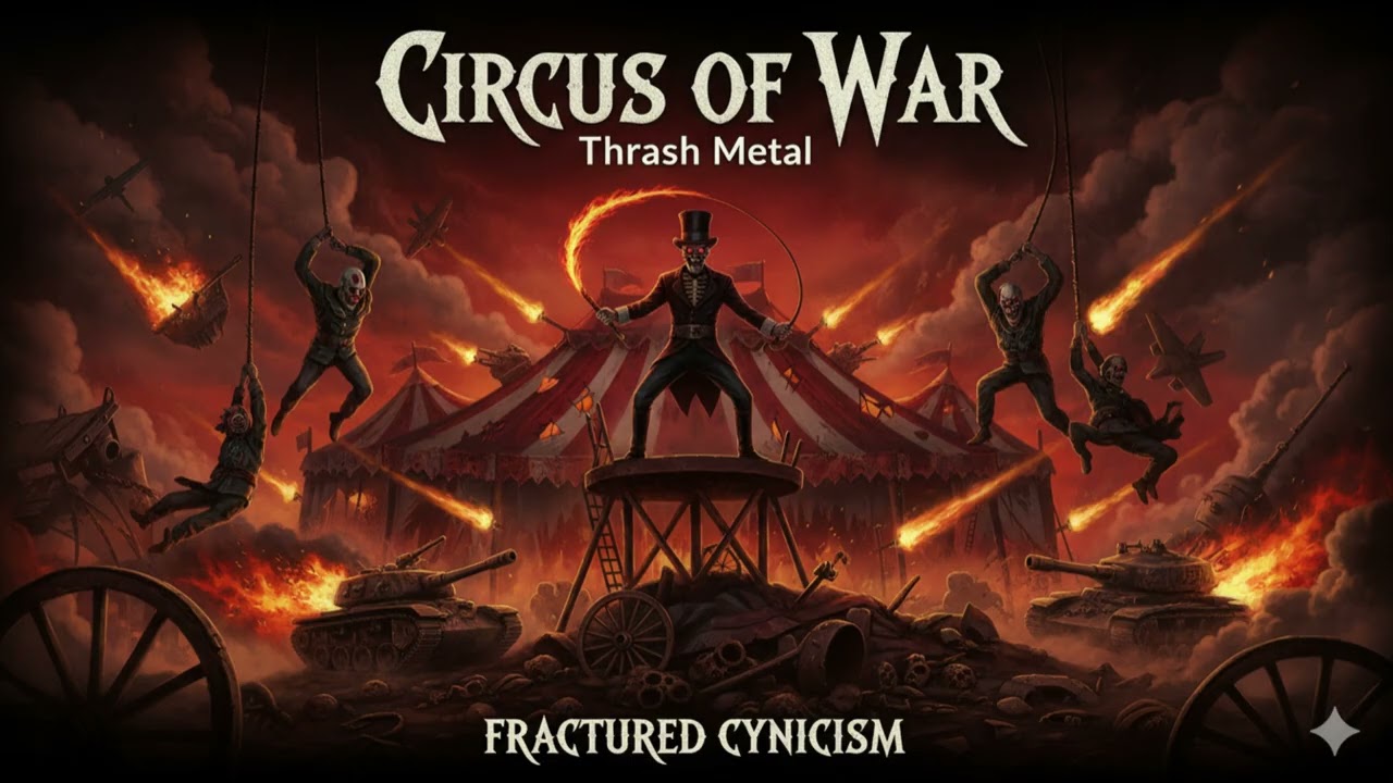 Circus of War #ThrashMetal #Apocalyptic #thrash #WarMetal #ChaoticMetal