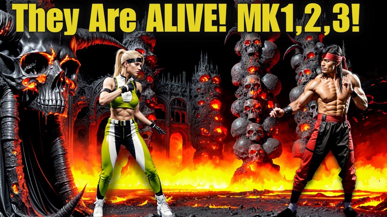 Mortal Kombat 1, 2 & 3 Like You’ve Never Seen – Stages & Fighters Reborn!