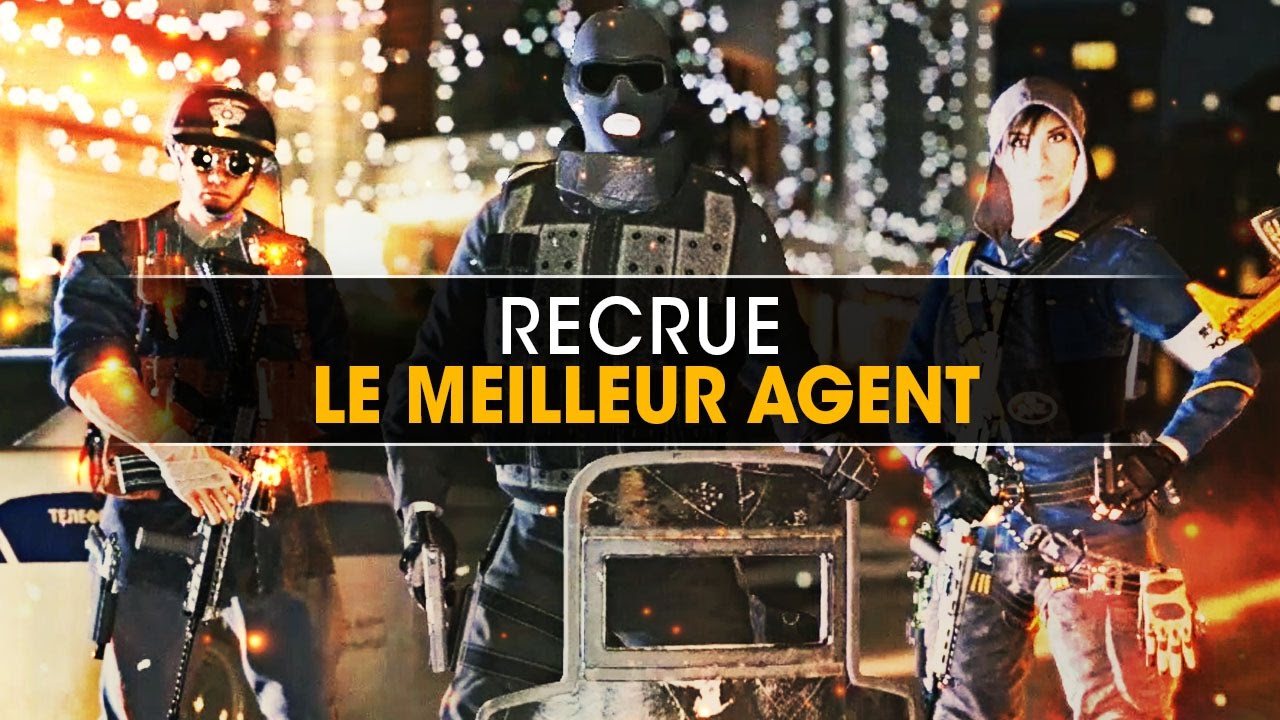 RECRUE, LE MEILLEUR AGENT !? - RAINBOW SIX SIEGE