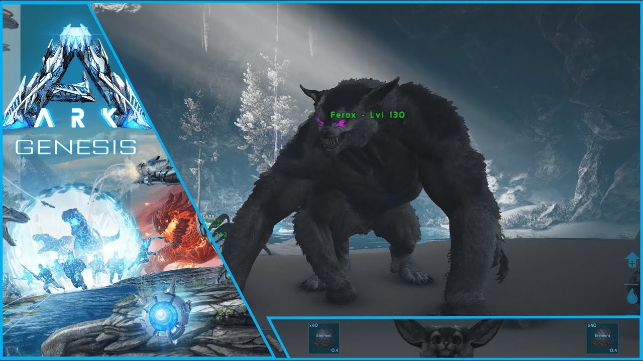 Ark Gênesis Tutorial: Server oficial: Como domar o Ferox