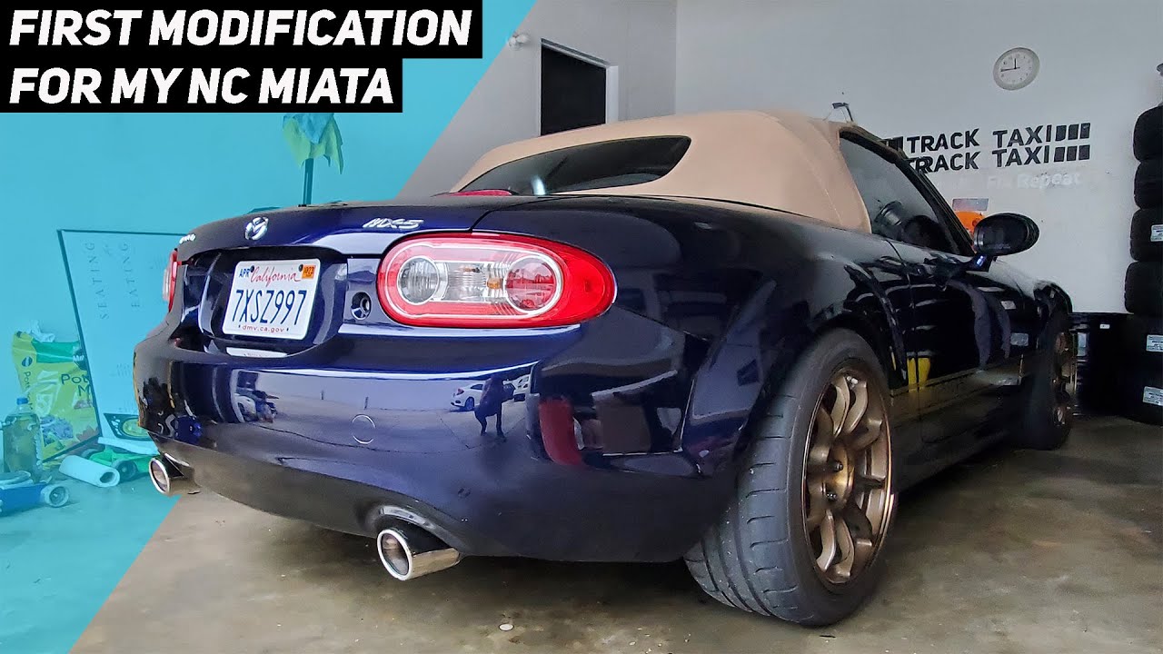 First Mod for My NC Miata: Goodwin Super Q Exhaust Upgrade!