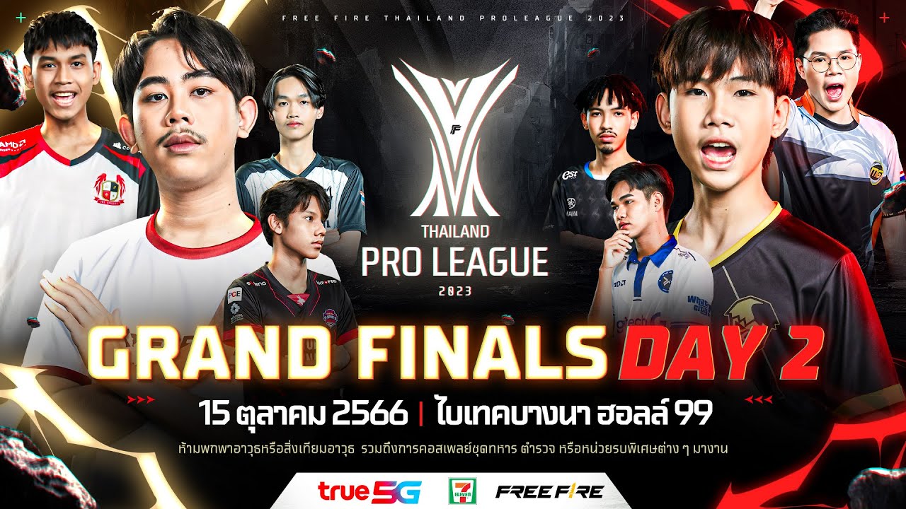 🔴ᴸᶦᵛᵉ Free Fire Thailand Pro League 2023 - Final Day 2