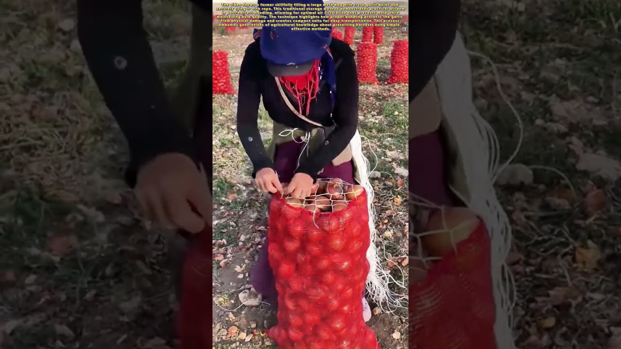 Garlic Hack: The Smart Way to Store Your Harvest