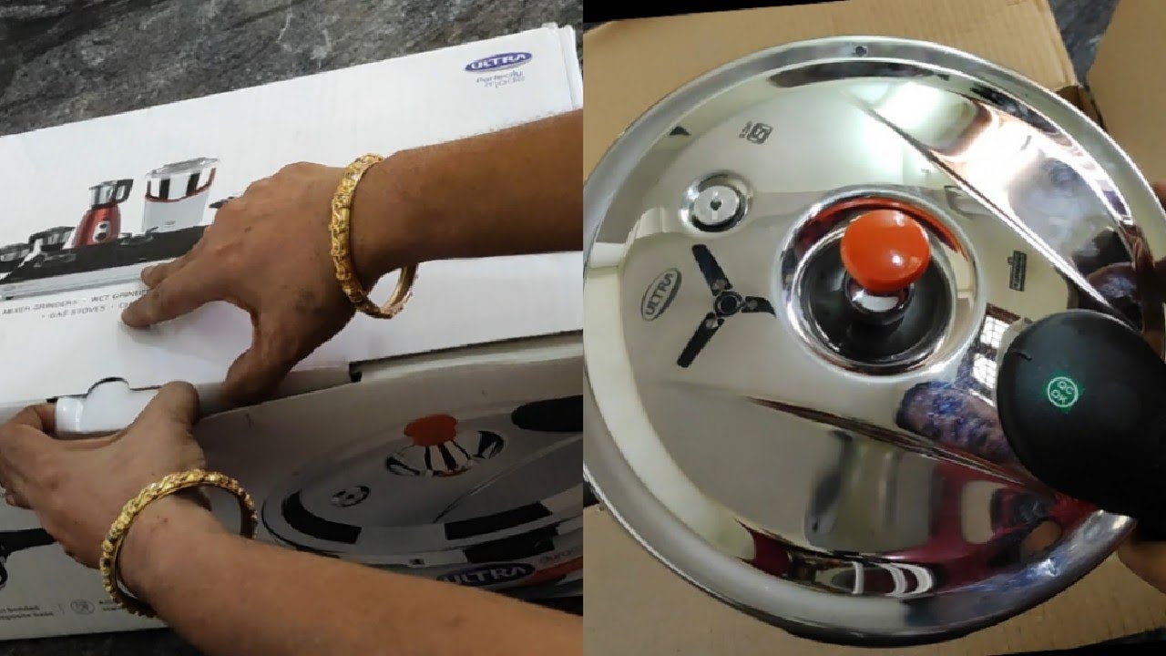 ultra duracook stainless steel cooker review & unboxing in tamil| sudha's kitchen