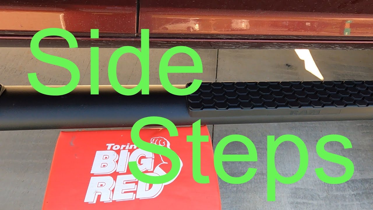 Mopar No Drill Side Steps - Install and Review