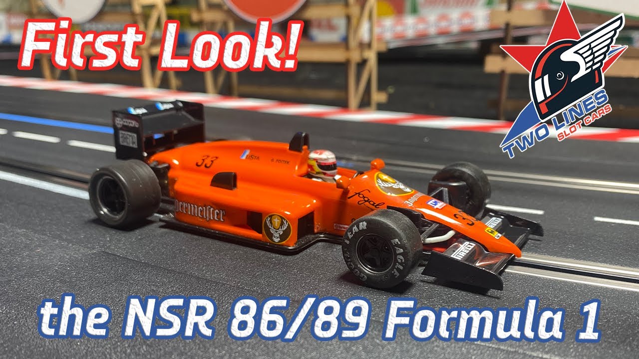 First Look at the NSR 86/89 Formula 1 on Carrera track!