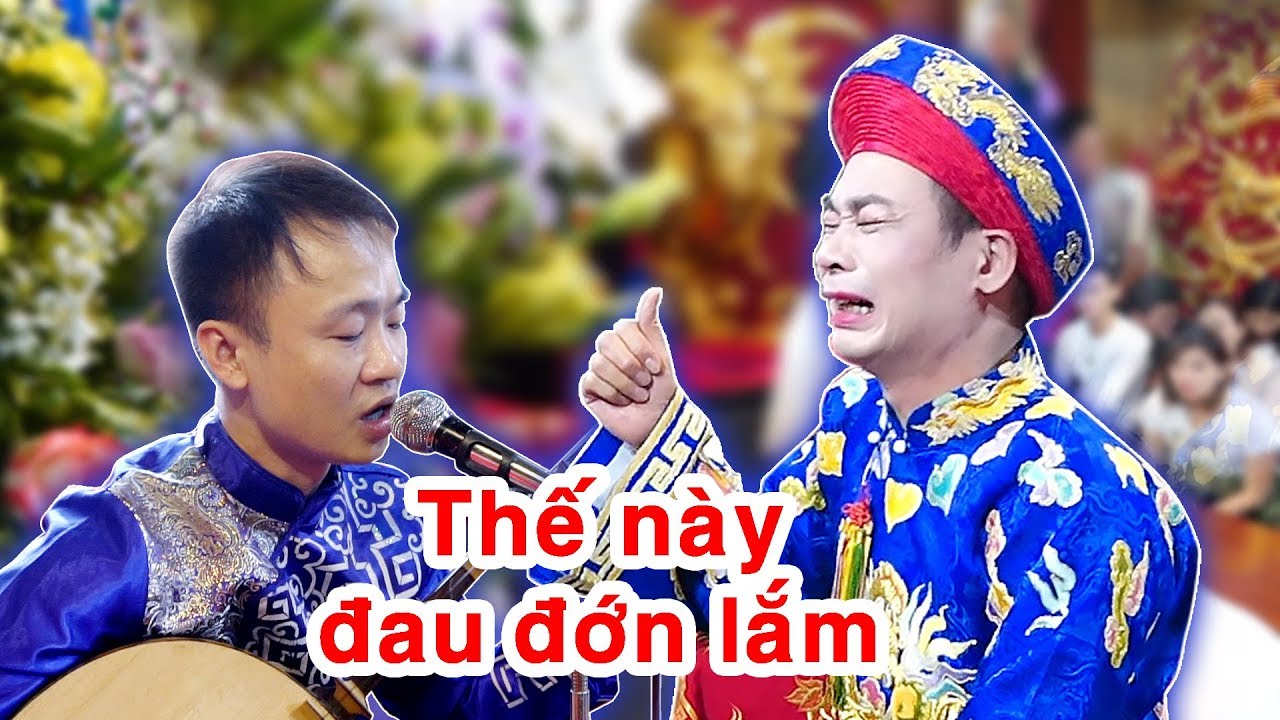 Hát văn thế này khác gì mũi kim dằm trong tim đau nhói. Quan Tuần Tranh khóc động đất trời.