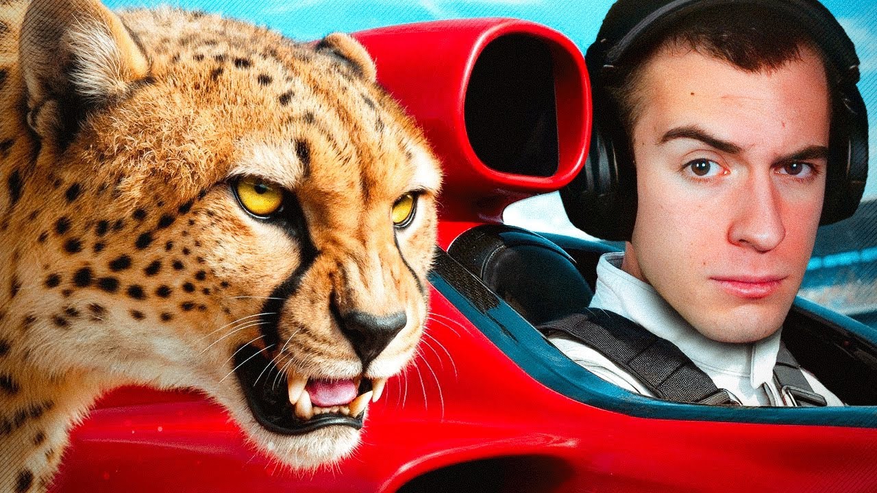 REAGISCO all'AUTO più VELOCE al MONDO vs un GHEPARDO di MRBEAST!!