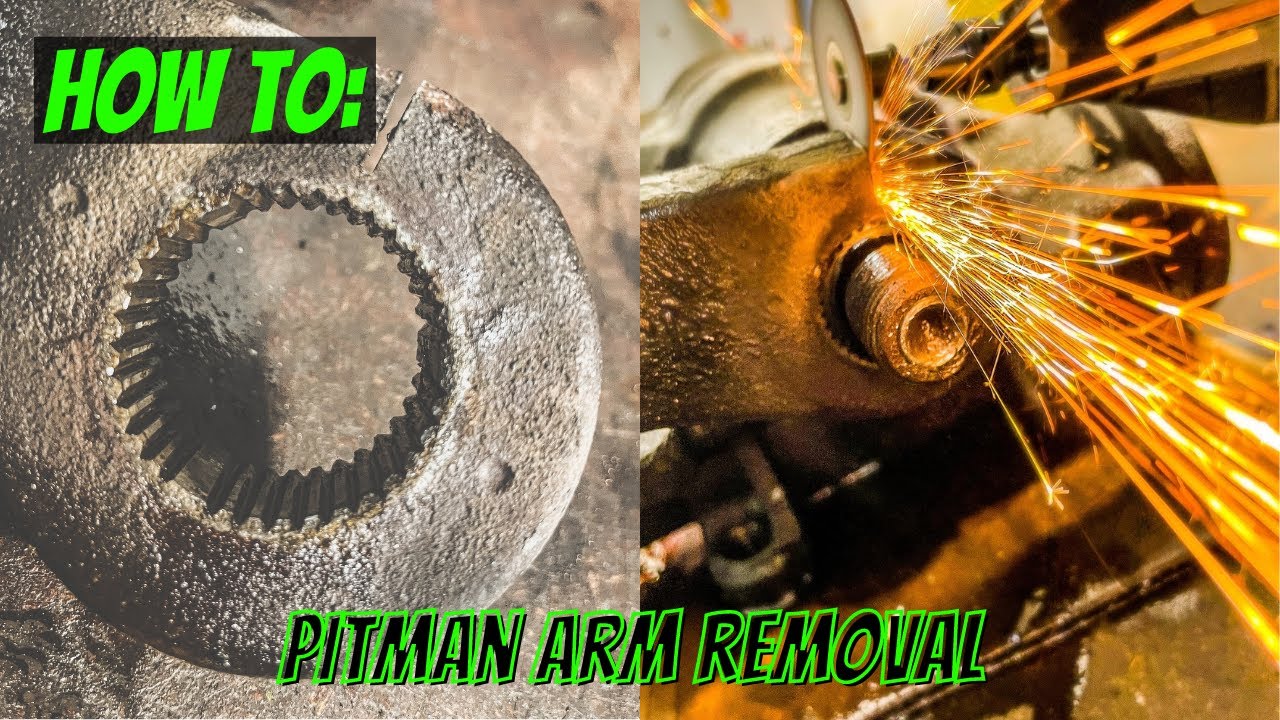 How To Remove Your Duramax Pitman Arm From Your Steering Gear Box