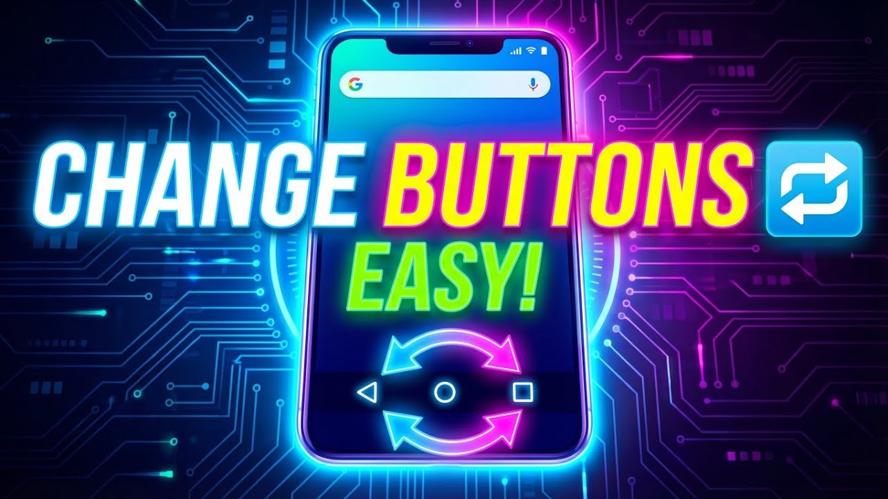 How To Change Navigation Bar Keys | System Navigation keys