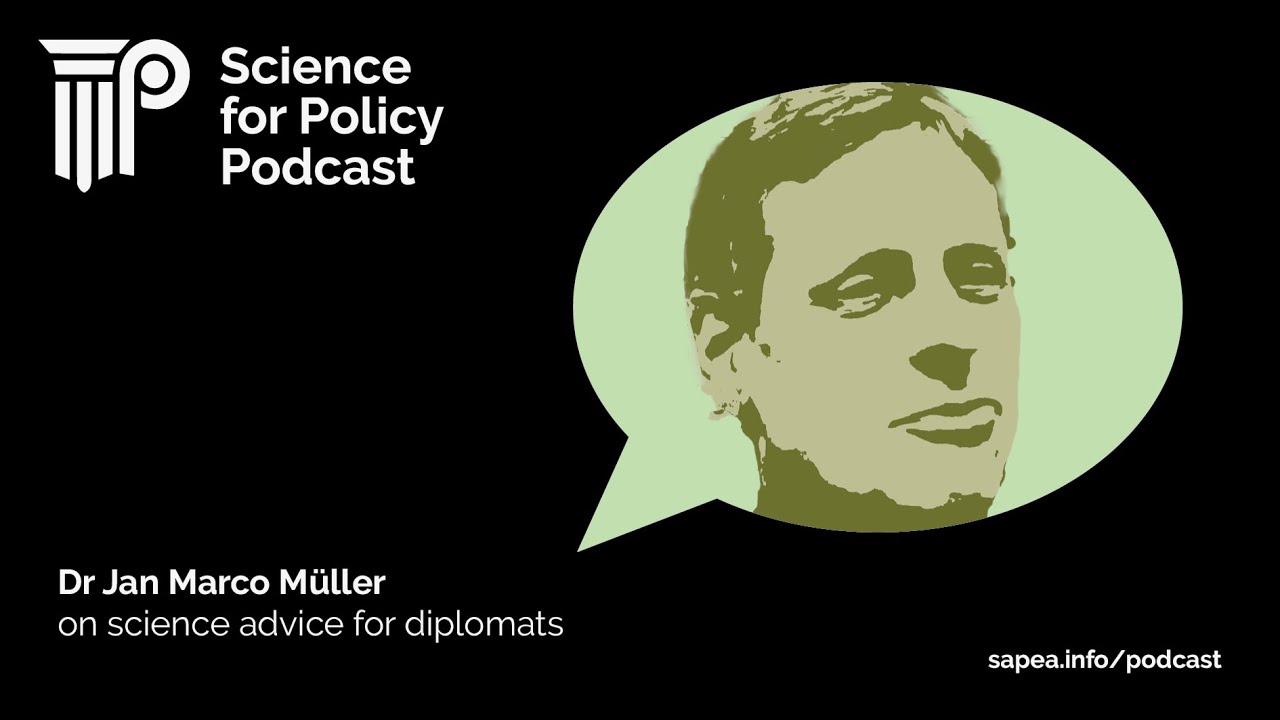 Jan Marco M&uuml;ller on science advice for diplomats
