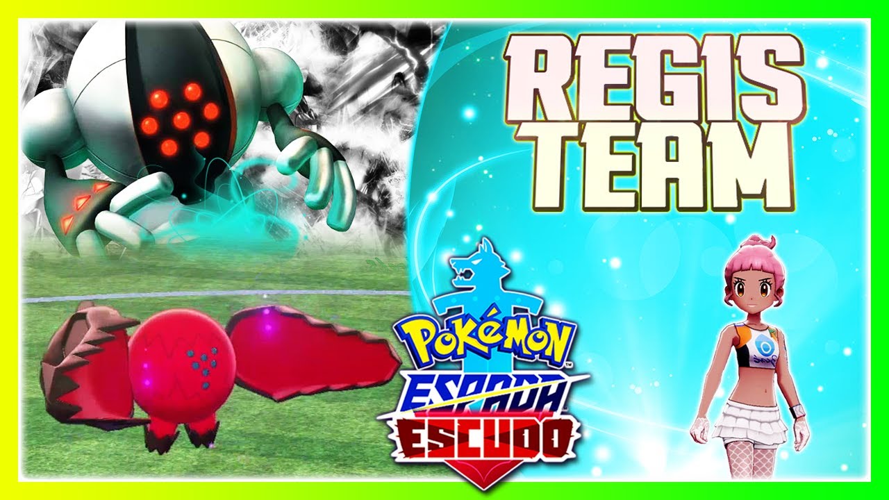 JUGANDO con LOS 6 REGIS! REGIDRAGO, EL PODER de una CABEZA ENFERMA! POKÉMON ESPADA